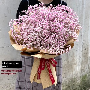 <span class=keywords><strong>Papier</strong></span> kraft de <span class=keywords><strong>style</strong></span> vintage pour fond de photo, emballage cadeau, <span class=keywords><strong>papier</strong></span> d'emballage pour fleurs durable et élégamment conçu - Product Image 2