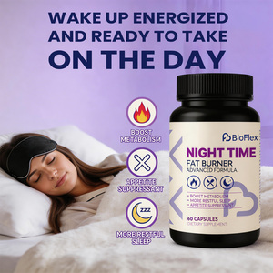 Integratore Dimagrante Notturno Extra Forte a Marchio Privato con Radice di Ashwagandha, Capsule Naturali a Base di Erbe per la Perdita di Peso - Product Image 2