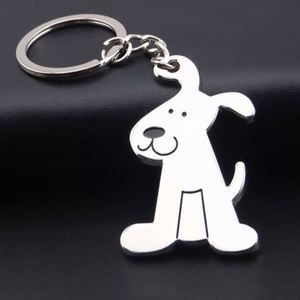 Shake Head Dog Cat Keychain Pet Pug Dog Bone <b>Blank</b> Metal Key Chain Custom DIY Great Gift for a Dog Lover Keyring Puppy Key <b>Ring</b> - Product Image 3