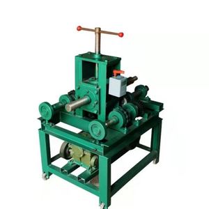 Galvanized Pipe Greenhouse Iron Pipe Circular Handrail Square Tube Half Round Iron Door Small Electric Metal <b>Bend</b> <b>Machine</b> - Product Image 2