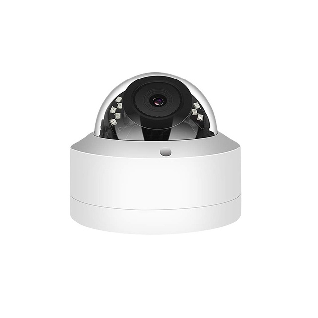 NDAA Compliant 5MP 6MP VandalProof Dome POE IP Camera 2.8mm CCTV Security 30m IR Distance Build in Mic. H.265 P2P AI Detection