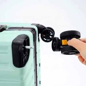 Vente en ligne Valise Roues amovibles Transparent Multifonction Cabine Bagage à main Grands sacs et valises Aluminium Pull Sui - Product Image 3