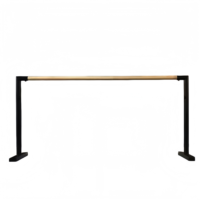 Barre de danse portable en bois pour studio de danse à domicile, idéale pour le sport et le divertissement
