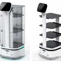Robot de service de restauration intelligent ONA Cobot Navigation autonome et livraison intelligente pour l'usine et le service de restauration