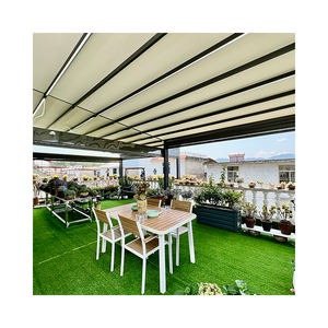 <span class=keywords><strong>Auvent</strong></span> de pergola sur mesure, imperméable, en tissu enduit de PVC, fabriqué sur mesure, faible entretien, pour patio et jardin - Product Image 5