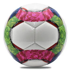 Ballon de football en PVC cousu à la Machine, joli ballon
