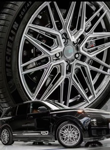 ล้อแม็กซ์สั่งทำพิเศษขนาด 17-22 นิ้ว 5x114.3/5x112/5x120 สำหรับ Audi/Mercedes// 4x4 โครเมียมขัดเงา ล้อฟอร์จ - Product Image 4
