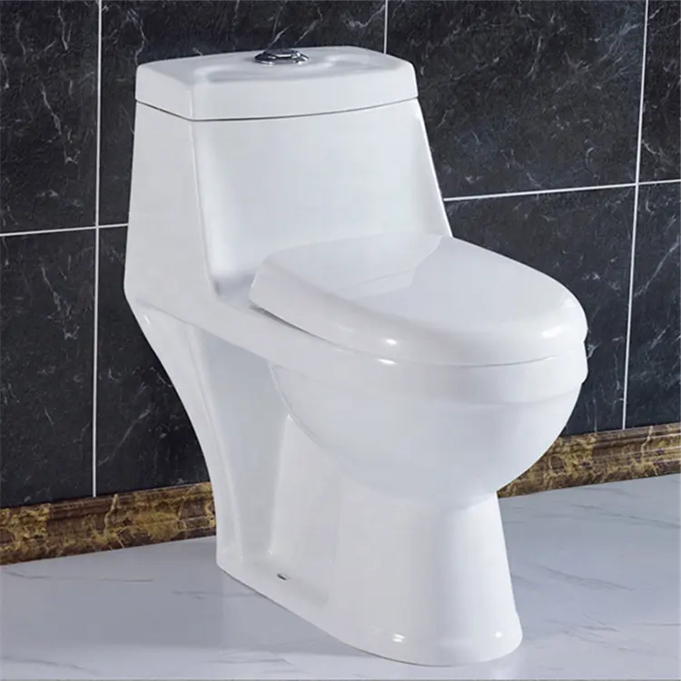 Großhandel moderne Inodoro Washdown p Falle s Falle Wasser klosett ein Stück Bad Sanitär Keramik WC Toilette Kommode