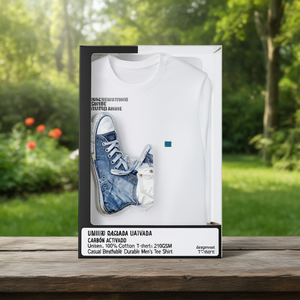 Camiseta Unisex 100% Algodón 210GSM Informal Transpirable y Resistente para Hombre - Product Image 3