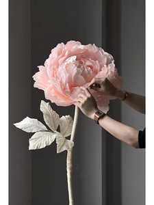 Kích Thước Lớn Dài Thân Cây Handmade Hoa Nhân Tạo Khổng Lồ Giấy Đứng Hoa Cho Phòng Nội Thất Trang Trí Nội Thất Đám Cưới Tổ Chức Sự Kiện Trang Trí - Product Image 3