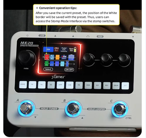 Pedal multiefectos VAVE-MK-20 / Pedalera todo en uno para guitarra/bajo con looper de 120 segundos, caja de ritmos y afinador - Product Image 5