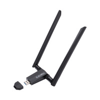 Tarjeta de Red Inalámbrica RTL8812AU 1200M al por Mayor, Receptor WiFi de Doble Frecuencia 11AC, Tarjeta de Red USB