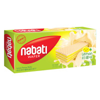 Nabati gaufrette biscuits importés d'Indonésie Lai fromage vanille saveur sandwich gaufrette biscuits 145g