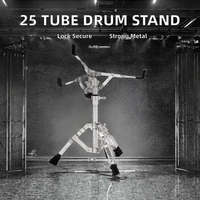 Metal Foldable Percussion Drum Stands Musical Instrument Accessories
