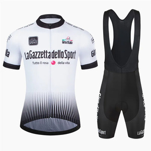 Ensemble de maillot et de short de cyclisme respirant et écologique pour hommes - Vêtements de vélo à manches courtes - Product Image 4
