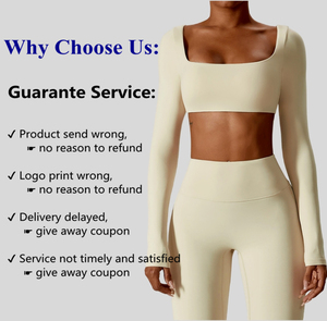 Женские спортивные Леггинсы с длинным рукавом - Product Image 3