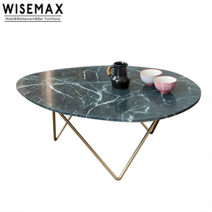 WISEMAX mobili in marmo <span class=keywords><strong>tavolino</strong></span> in stile <span class=keywords><strong>scandinavo</strong></span> mobili per la casa triangolo in metallo centro di lusso in marmo verde <span class=keywords><strong>tavolino</strong></span> - Product Image 6