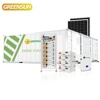 1000kw 1MW solaire PCS onduleur hybride avec système de batterie au lithium 1,5 mwh Bess Container armoire extérieure