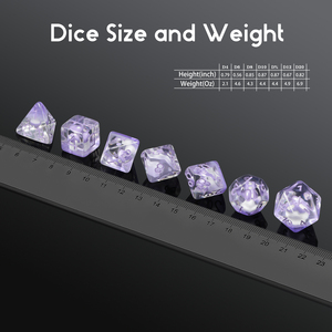 Tùy chỉnh D & D nhựa xúc xắc thiết lập với động vật lõi D20 xúc xắc DND nấm bao gồm ngục tối & con rồng xúc xắc cho bàn RPG Trò chơi - Product Image 2