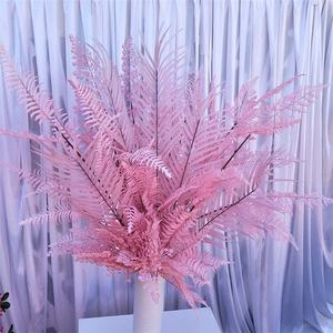 X-3078 ريال اللمس المعادن الألوان الاستوائية 90 سنتيمتر الاصطناعي أوراق شجرة النخيل - Product Image 3