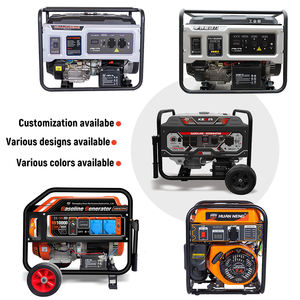 Generador de energía portátil 5.0Kva 6.5Kw Generador eléctrico 110V 220V 380V Generadores de gasolina - Product Image 6