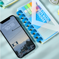 Notes autocollantes colorées Bloc-notes auto-adhésif avec colle repositionnable Options de logo personnalisé adaptées à la planification des rappels d'étude