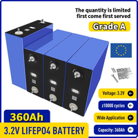 Baterai LiFePO4 3.2V Baru HYL Grade A 360Ah 10000 Siklus |   Gudang Lokal EU & AS untuk Motorhome, Kapal Pesiar, Forklift Tenaga Surya, dan Golf Cart
