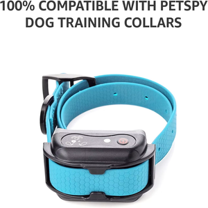 NiBao PVC-beschichtetes, strapazierfähiges Nylon-Gurtband Hundehalsband, wasserdicht, kaubeständig, verstellbare Haustierhalsbänder - Product Image 4