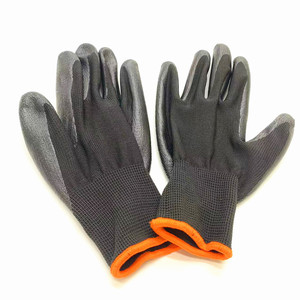 Guantes De Nitrilo De Alta Destreza, Guantes De Protección De Poliéster Personalizados, Guantes De Seguridad De Trabajo De Jardín Industrial A Prueba De Grasa Ligera - Product Image 4