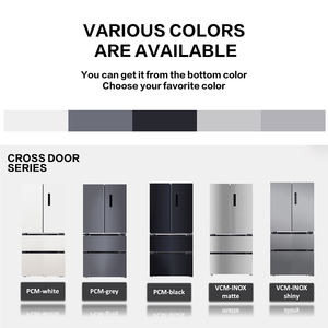 Réfrigérateurs à porte française de luxe 510L, réfrigérateur de haute qualité à onduleur pour la maison, prix d'usine, OEM, réfrigérateur domestique BCD-523W - Product Image 5