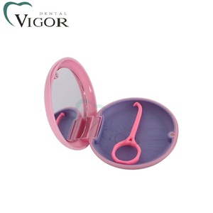 Caja de retención dental con espejo Caja de caja de <span class=keywords><strong>ortodoncia</strong></span> dental con extractor de corsé <span class=keywords><strong>invisible</strong></span> - Product Image 3