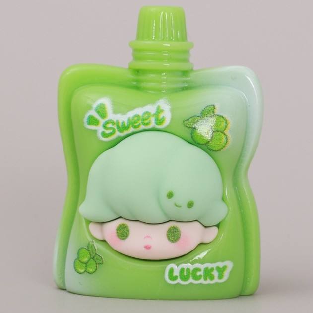 Weixia-dimoo sucer gelée 9 styles-[non. 2 vert]-raisin vert