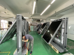 55 Inch Trạm Xe Buýt Không Thấm Nước 2500 Nits Màn Hình Quảng Cáo Lcd Màn Hình Ngoài Trời Xe Buýt Nơi Trú Ẩn LCD <span class=keywords><strong>Totem</strong></span> Hiển Thị - Product Image 5