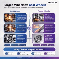SHUOCHI Nouvelles jantes forgées Beadlock noires personnalisées en 2 pièces 5x120 5x114.3 1715x10 - Style Drag Racing Wheels 19 pouces pour Corvette C5