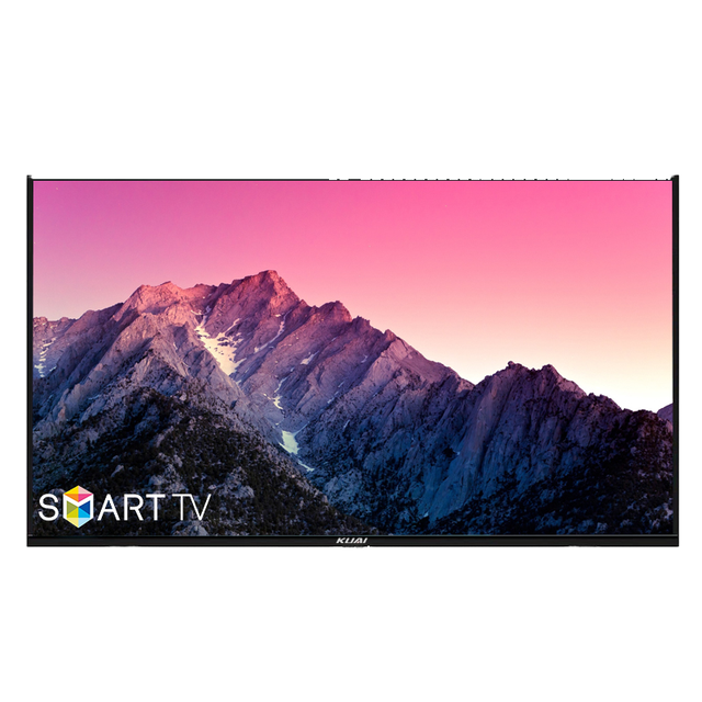 OEM 32/43/50/65/75/85 inch LED Smart TV 4K Ultra HD Supports Languages Explosion-proof Glass