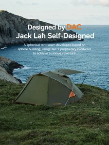 Tenda BLACKDEER Dua Orang Serbaguna untuk Berkemah di Luar Ruangan, <span class=keywords><strong>Set</strong></span> Lengkap Peralatan Berkemah, Tenda Anti Hujan untuk Menginap - Product Image 4