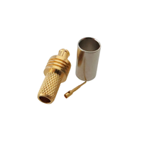 Connecteur coaxial MCX-C-J3 direct usine, connecteur mâle MCX pour RG58 RG142