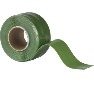 TPE-X10GRN силиконовая резина Водонепроницаемая Высоковольтная лента для ремонта сантехники зеленый