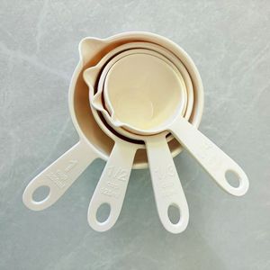 Tùy Chỉnh <span class=keywords><strong>4</strong></span> Pcs Thân Thiện Với Môi Cấp Thực Phẩm Melamine Stackable Đo <span class=keywords><strong>Cup</strong></span> Thìa Máy Rửa Chén An Toàn Đồ Dùng Gia Đình Cho - Product Image 3