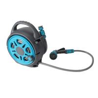 Ensemble de chariot de rangement pour tuyau d'arrosage portable en plastique durable, le plus vendu, avec support de tuyau rétractable autoportant