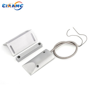 NO/NC/COM 2 Hoặc <span class=keywords><strong>3</strong></span> Dây Báo Động An Ninh Báo Động Màn Trập Cửa Nhà Để Xe Cảm Biến Tiếp Xúc Từ Với Khung <span class=keywords><strong>L</strong></span> Và Ống Kim Loại - Product Image 2