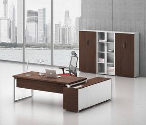 Nhà Máy bán hàng trực tiếp với đảm bảo chất lượng hiện đại bằng gỗ MDF nội thất văn phòng <span class=keywords><strong>melamine</strong></span> viết bảng máy tính bàn văn phòng bảng - Product Image 5
