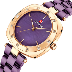 <span class=keywords><strong>Relojes</strong></span> de Lujo para Mujer Reward Square, Movimiento Seiko, Resistentes al Agua, Personalizados OEM, Reloj de Moda Económico para Mujer, Montre Femme - Product Image 5