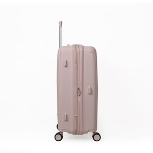 <span class=keywords><strong>EUREKA</strong></span> Ensemble de bagages de luxe en polypropylène PP 3 pièces pour Goby London Nouveau design austère Serrure TSA Chariot en aluminium 8 roues pivotantes - Product Image 4