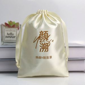 Bolsa de terciopelo personalizada con forro de satén para pelucas, bolsa grande de regalo, bolsas de terciopelo para pelucas - Product Image 3