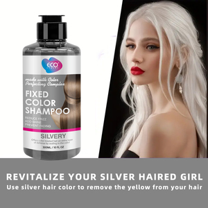 Ciocca per la cura dei capelli colore grigio <span class=keywords><strong>Shampoo</strong></span> di colore fisso per lo sbiadimento e lo <span class=keywords><strong>Shampoo</strong></span> ingiallimento dopo lo sbiancamento-739275 - Product Image 3