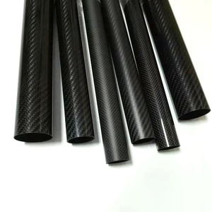 Tubo de fibra de carbono de 2m de largo OD19mm 20mm 22mm 24mm 23mm 28mm 25mm 30mm 32mm 34mm - Product Image 6