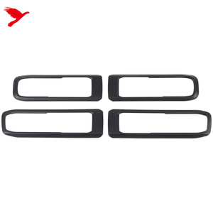 Para Ford <span class=keywords><strong>Explorer</strong></span> U625 2020-2023, manijas de puerta interiores negras mate, cubierta embellecedora ABS, accesorios para coche, 4 Uds. - Product Image 5