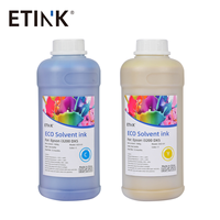 Tinta Ecológica de 1000 ml para Impresoras Epson I3200 TX800 XP600 DX5DX7, Directo de Fábrica, para Impresión de Patrones en Azulejos de Cerámica