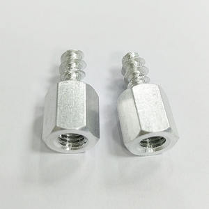 M3 M4 M5 M6 #6-32 #8-32 #10-24 1/4 entretoise hexagonale mâle à femelle entretoise en aluminium métrique pouce filetage de <span class=keywords><strong>taraudage</strong></span> entretoise hexagonale - Product Image 3